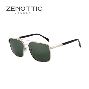 ZENOTTIC 2024 – Men’s Polarised Sunglasses with Double Bridge