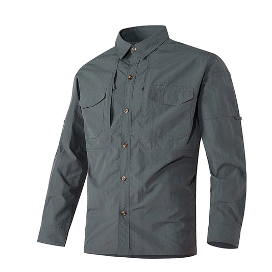 Korean Casual Men’s Shirt Jacket – Style, Comfort and Versatility for Spring