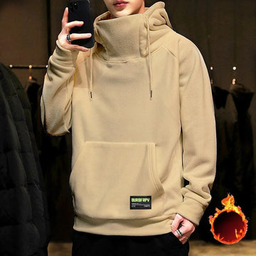 High Street Fashion Turtleneck Hoodie β Urban Style & Premium Winter Comfort