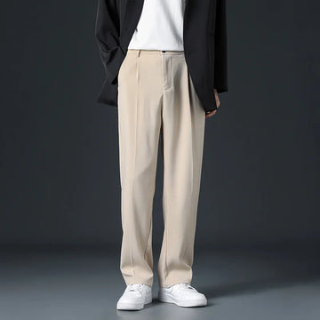 Korean Preppy Style Casual Trousers β Comfort & Versatility for Spring and Summer