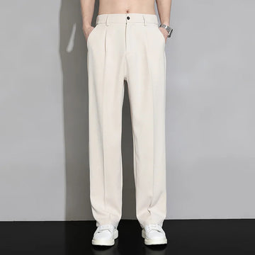 Men’s Slim Fit Ice Silk Casual Trousers – Comfort, Style and Versatility