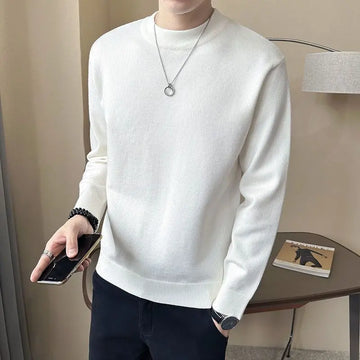 Basic O-Neck Sweater β Comfort and Style for Autumn & Winter