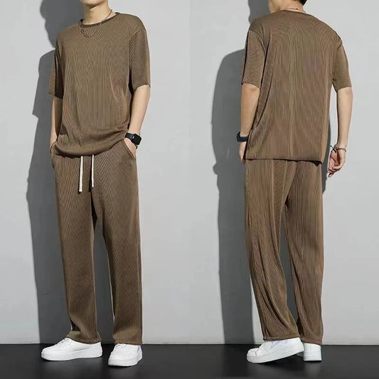 Ice Silk Sports Suit – Style, Comfort & Performance for Summer