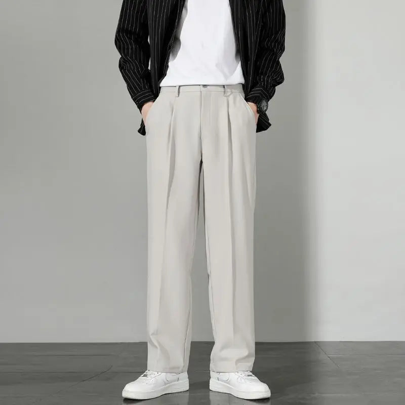 Korean Autumn Casual Trousers – Style, Comfort & Versatility